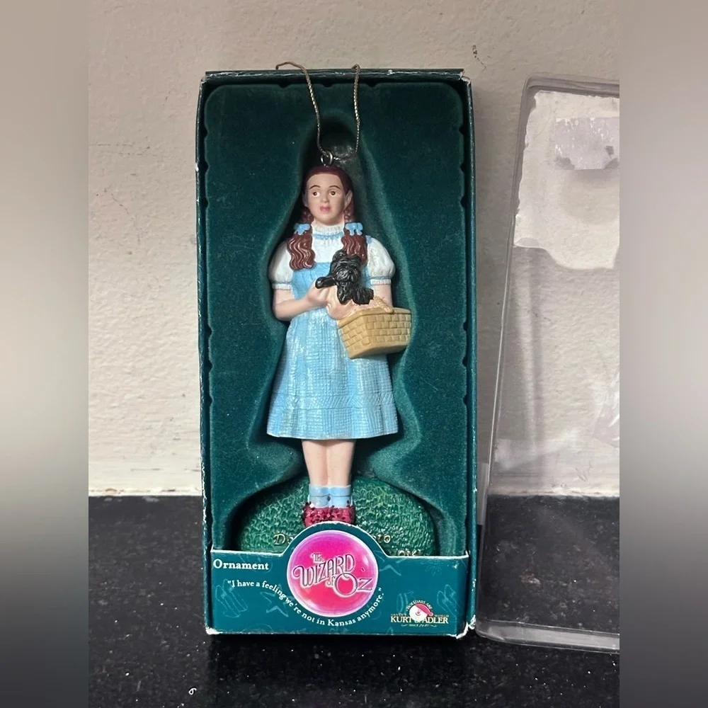 Dorothy from The Wizard of Oz Vtg Kurt Adler Ornament with Original Box - Picture 1 of 5